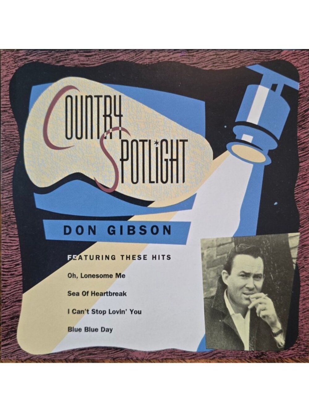 Country Don Gibson Hits CD Featuring Oh Lonesome Me Sea Of Heartbreak  37943cd